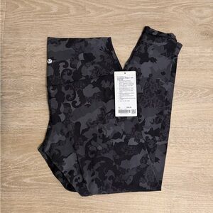 Lululemon Athletica Black and Gray Align Leggings